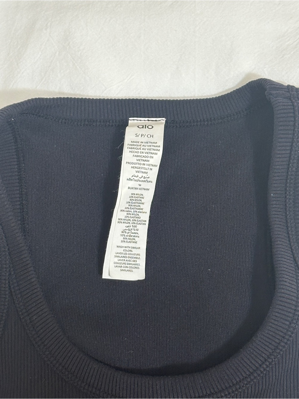 ALO Yoga Ribbed Tank - Picture 4 of 4